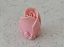 Silikonová forma - Květ - Růže poupě 43 x 40 x 47 mm