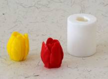 Silikonová forma - Květ - Tulipán poupě 34 x 30 x 42 mm