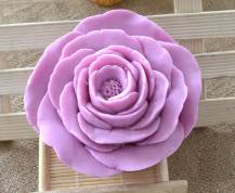 Silikonová forma - Květ - Velká růže prům. 100 mm, výška 50 mm