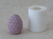 Silikonová forma - Květinové vejce MALÉ prům. 60 x 80 mm