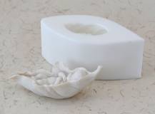 Silikonová forma - Miminko v listu 1 - 97 x 40 x 35 mm