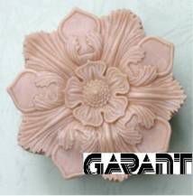 Silikonová forma - mýdlo Květ prům. 76 x 25 mm