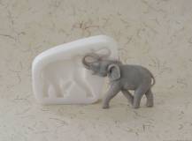 Forma silik. - ozdoba slon 65 x 50 mm