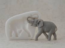 Forma silik. - ozdoba slon 65 x 50 mm