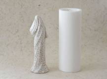 Silikonová forma - Panna Marie s ježíškem 72 x 58 x 225 mm