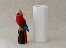 Silikonová forma - Papoušek barevný 70 x 60 x 200 mm