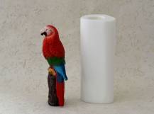 Silikonová forma - Papoušek barevný 70 x 60 x 200 mm