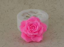 Forma silik. - Rozkvetlá růže prům. 77 mm x 30 mm