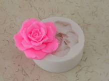 Forma silik. - Rozkvetlá růže prům. 77 mm x 30 mm