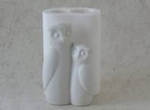 Silikonová forma - Soví pár 108 x 45 x 170 mm