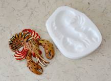 Silikonová forma - Štír reliéf 90 x 65 mm