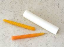 Silikonová forma - svíčka Andělské zvonění 10 mm x 115 mm