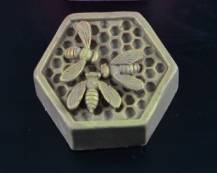 Silikonová forma - Včelky na medu prům. 55 x výška 25 mm
