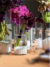 Skleněná váza na květiny i dekorace - Válec 25 cm