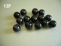 Skleněné kuličky 16 mm neprůhledné perly