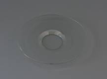 Skleněný svícen pod svíčky prům. 12 cm