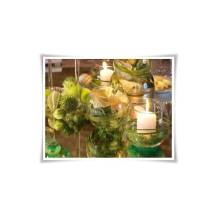 Sklenička na svíčky a dekorace - Baňka