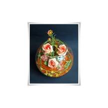 Sklenička na svíčky a dekorace - Baňka