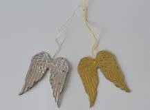 Třpytivá dekorace - Andělská křídla