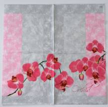 Ubrousek - Květiny - Orchidej