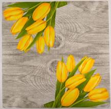 Ubrousek - Květiny - Žluté tulipány