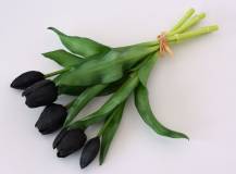 Umělá kytice - Tulipány 5 ks