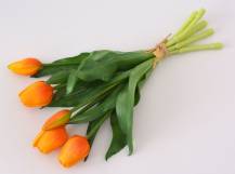 Umělá kytice - Tulipány 5 ks