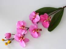 Umělé květiny - Orchidej růžová