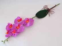 Umělé květiny - Orchidej s kořenem