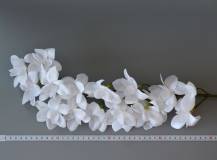 Umělé květy - Orchidej bílá
