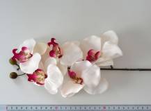 Umělé květy - Orchidej BÍLÁ