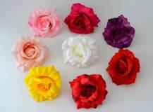 Umělý květ - Kvetoucí růže 1 ks
