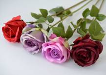 Umělý květ - Růže 60 cm