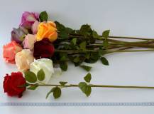 Umělý květ - Růže 60 cm