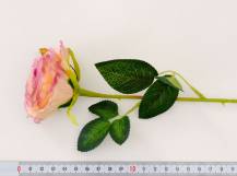 Umělý květ - Růže rozkvetlá 50 cm