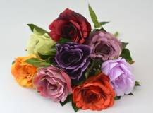 Umělý květ - Růže šípková 29 cm