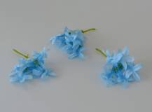 Umělý květ - Šeřík malý modrý 1 ks