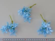 Umělý květ - Šeřík malý modrý 1 ks