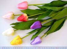 Umělý květ - Tulipán poupě 1 ks