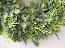 Umělý věnec BUXUS nezdobený prům. 28 cm