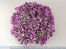 Umělý věnec prům. 25 cm - Gipsophila FIALOVÁ