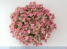 Umělý věnec prům. 25 cm - Gipsophila RŮŽOVÁ