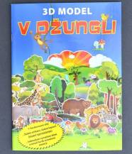 V džungli - 3D papírový model