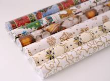 Vánoční balicí papír 200 x 70 cm - MIX 1