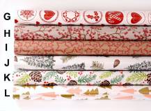 Vánoční balicí papír 200 x 70 cm - MIX 2