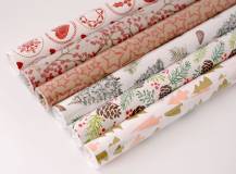 Vánoční balicí papír 200 x 70 cm - MIX 2