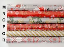 Vánoční balicí papír 200 x 70 cm - MIX 3