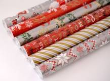 Vánoční balicí papír 200 x 70 cm - MIX 3