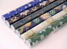 Vánoční balicí papír 200 x 70 cm - MIX 4