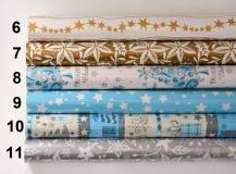 Vánoční balicí papír 500 x 70 cm - MIX B